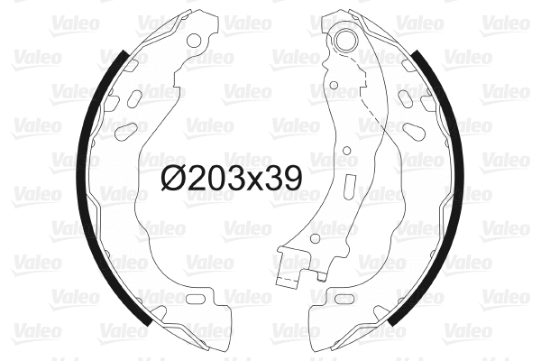 Brake Shoe Set (564157)