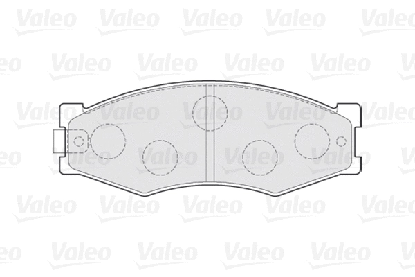 Brake Pad Set, disc brake (301123)