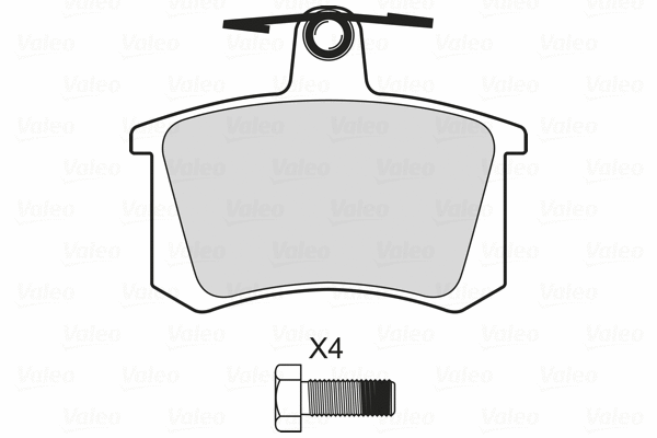 Brake Pad Set, disc brake (601710)