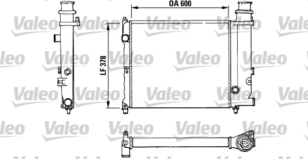 Radiator, engine cooling (883773)