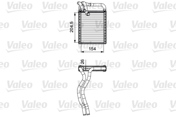 Heat Exchanger, interior heating (812441)