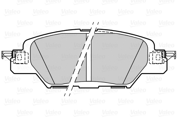 Brake Pad Set, disc brake (601500)