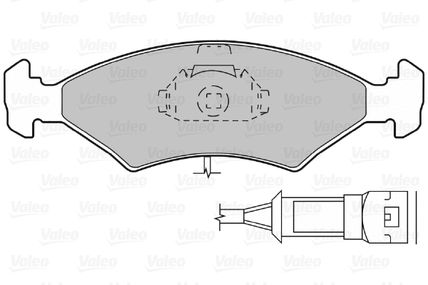 Brake Pad Set, disc brake (598042)
