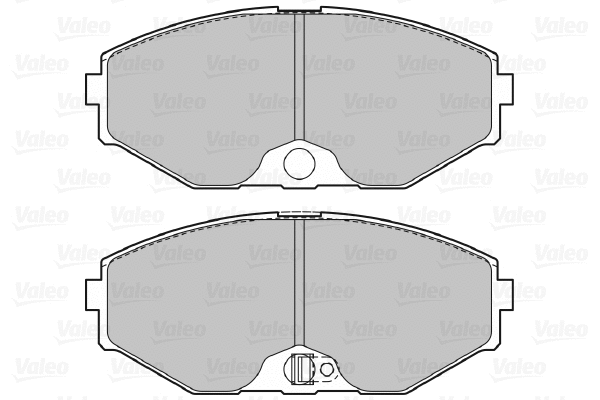 Brake Pad Set, disc brake (598912)