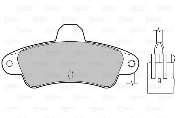 Brake Pad Set, disc brake (598035)