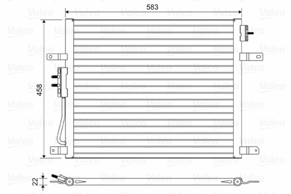 Condenser, air conditioning (814443)