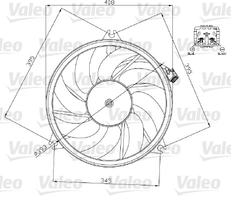 Fan, engine cooling (696071)