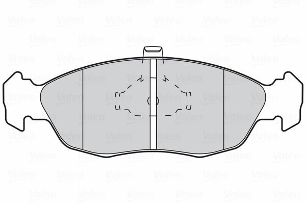 Brake Pad Set, disc brake (301074)