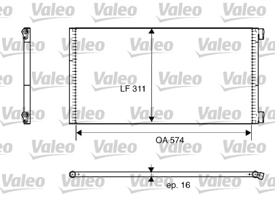 Condenser, air conditioning (817684)