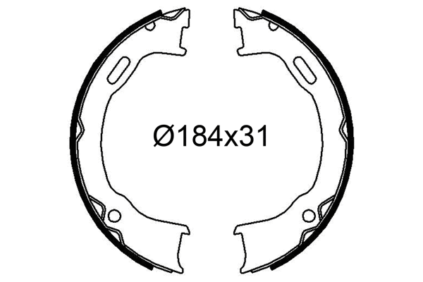 Brake Shoe Set (564273)