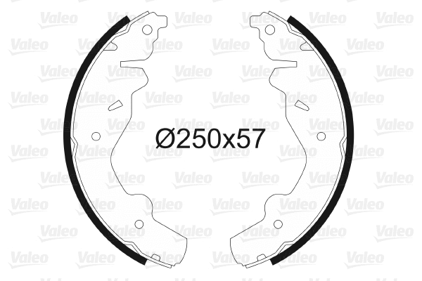 Brake Shoe Set (562740)