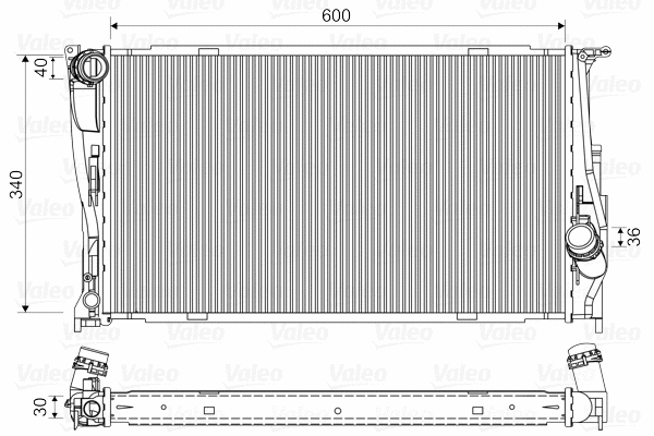 Radiator, engine cooling (735165)