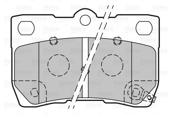 Brake Pad Set, disc brake (301888)