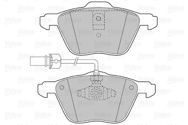 Brake Pad Set, disc brake (598565)