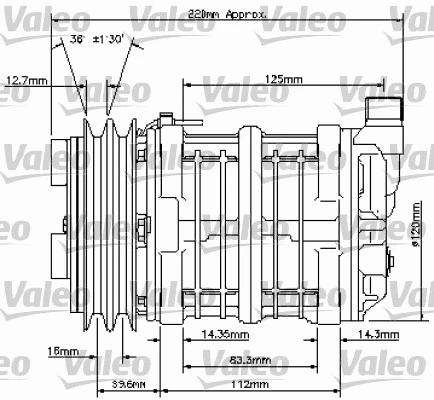 Compressor, air conditioning (815803)