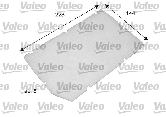 Filter, cabin air (698797)