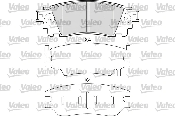 Brake Pad Set, disc brake (601678)