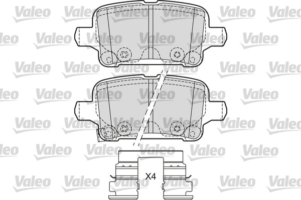 Brake Pad Set, disc brake (601684)
