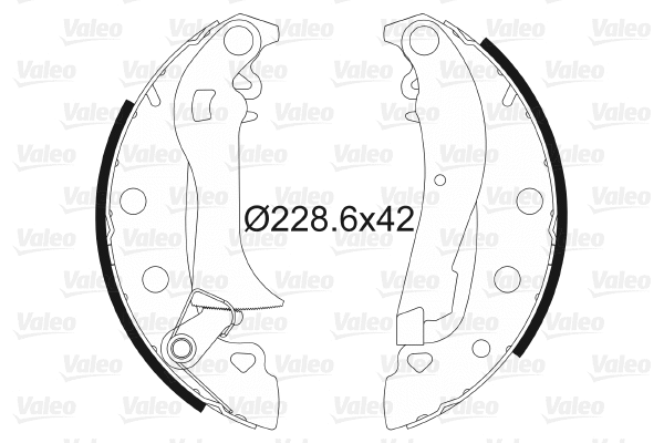 Brake Shoe Set (562764)