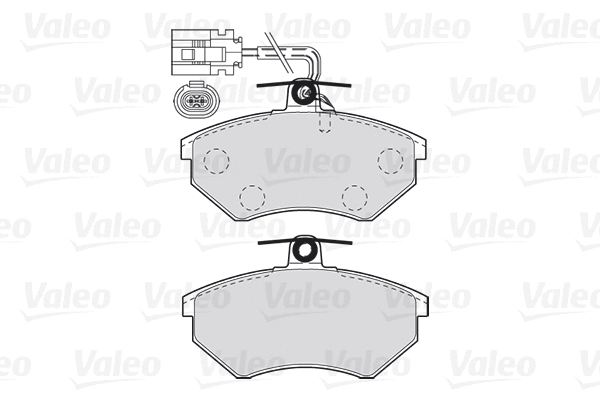 Brake Pad Set, disc brake (301982)