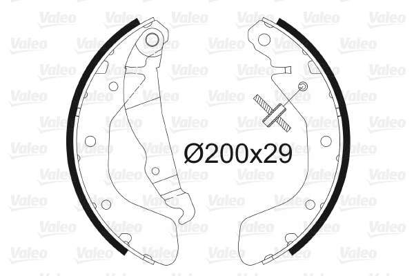 Brake Shoe Set (562077)