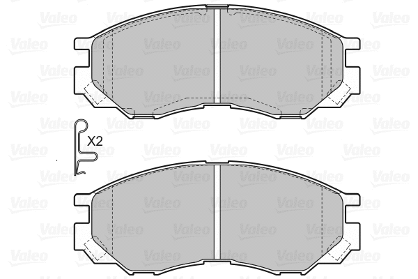 Brake Pad Set, disc brake (598522)