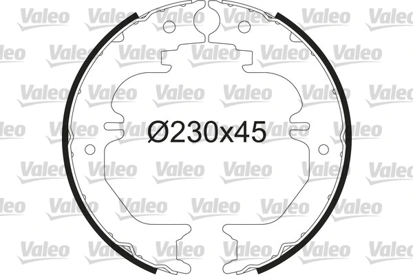 Brake Shoe Set (564235)