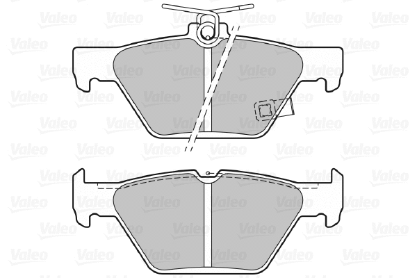 Brake Pad Set, disc brake (601494)