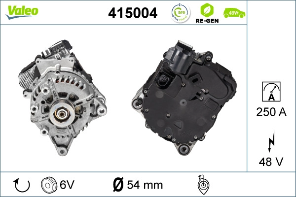 Alternator, starter (415004)