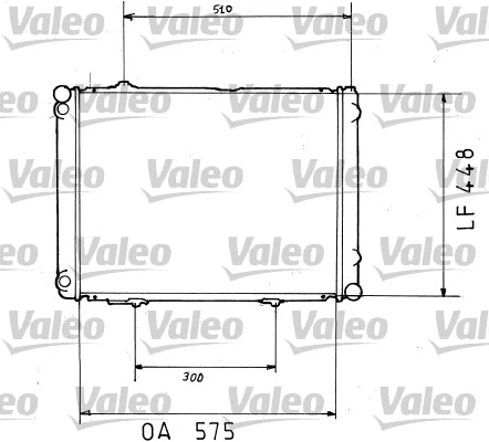 Radiator, engine cooling (819385)