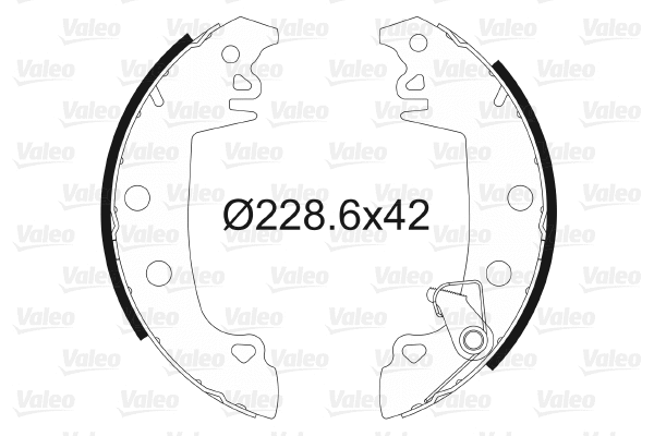 Brake Shoe Set (562980)