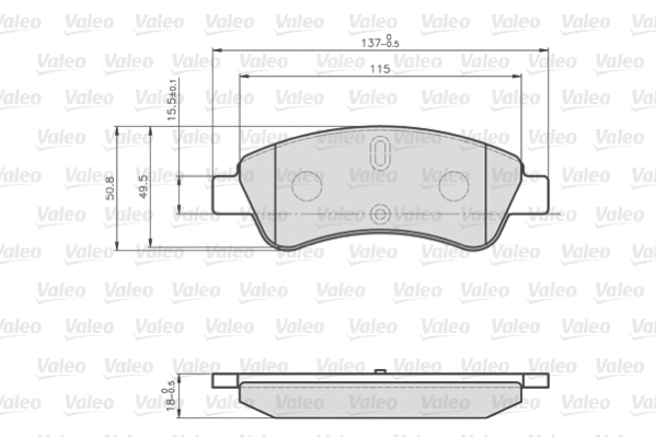 Brake Pad Set, disc brake (872599)