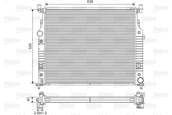 Radiator, engine cooling (701569)