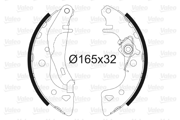 Brake Shoe Set (562044)