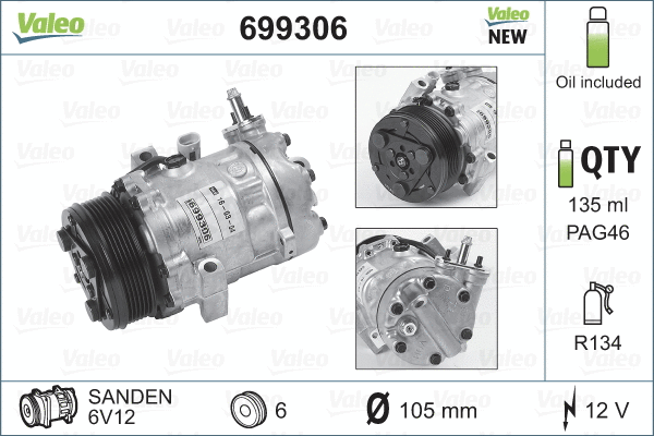 Compressor, air conditioning
