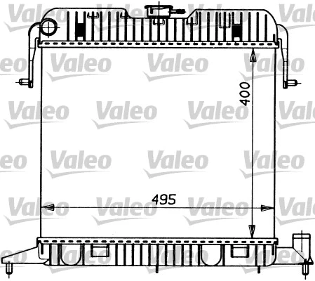 Radiator, engine cooling (731201)