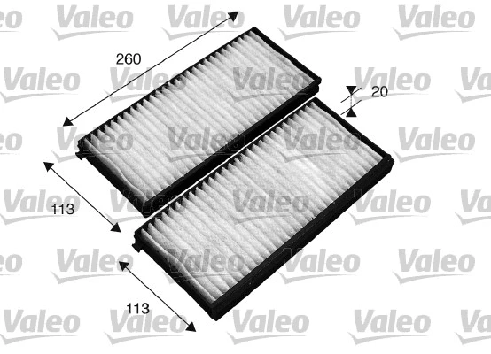 Filter, cabin air (715522)