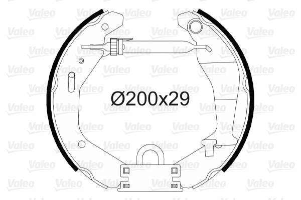 Brake Shoe Set (554862)
