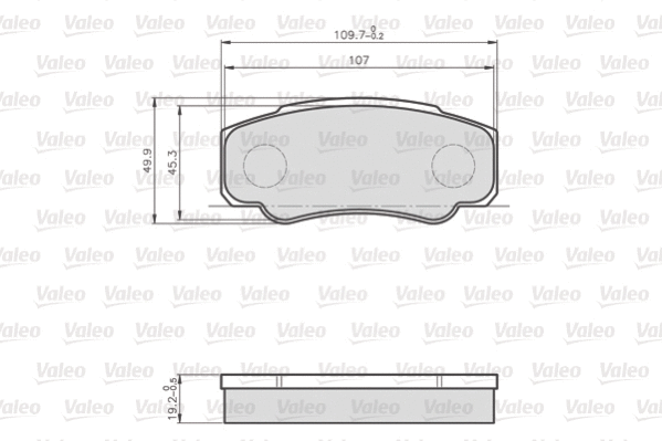 Brake Pad Set, disc brake (872921)
