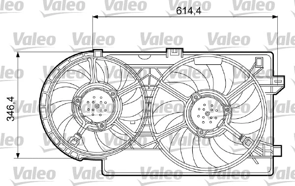 Fan, engine cooling (698409)