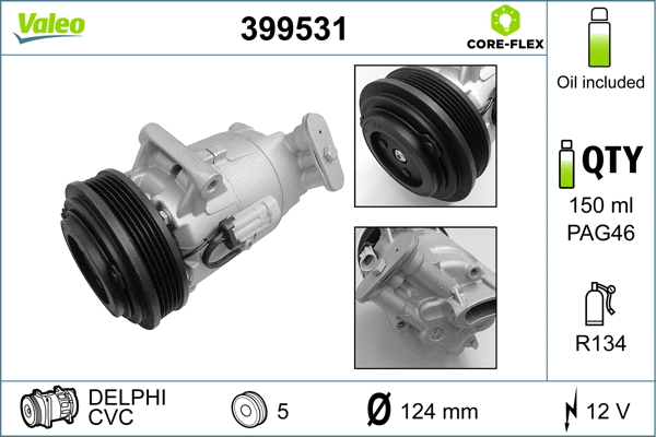 Compressor, air conditioning (399531)