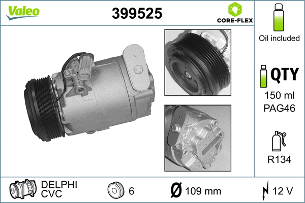 Compressor, air conditioning (399525)