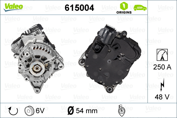 Alternator, starter