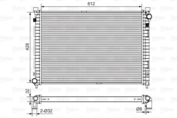 Radiator, engine cooling (732399)
