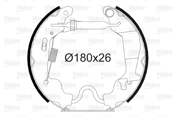 Brake Shoe Set (554764)