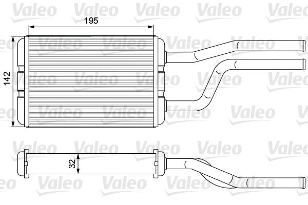 Heat Exchanger, interior heating (811545)