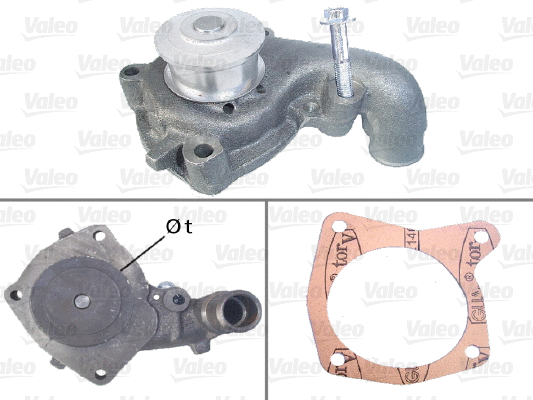 Water Pump, engine cooling (506301)