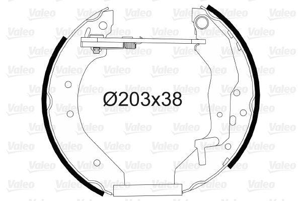 Brake Shoe Set (554866)