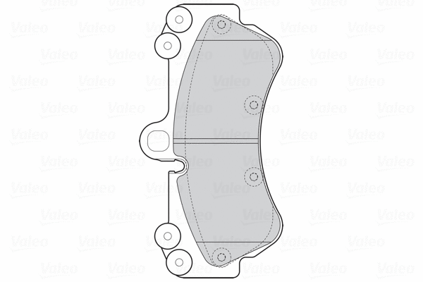 Brake Pad Set, disc brake (302287)