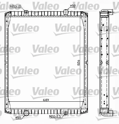 Radiator, engine cooling (732998)